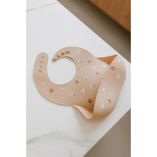 Bavoir en silicone - Magnolia pour bébé - Pour les mômes