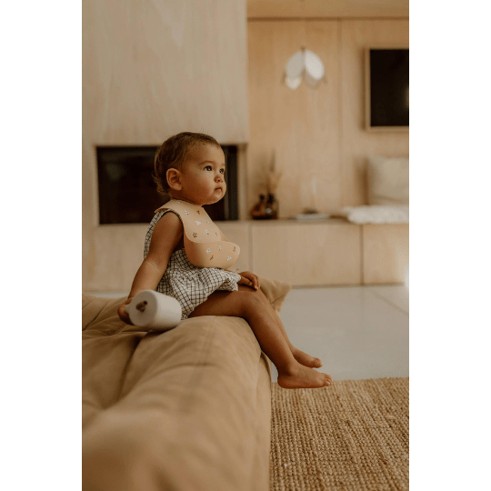 Bavoir en silicone - Magnolia pour bébé - Pour les mômes