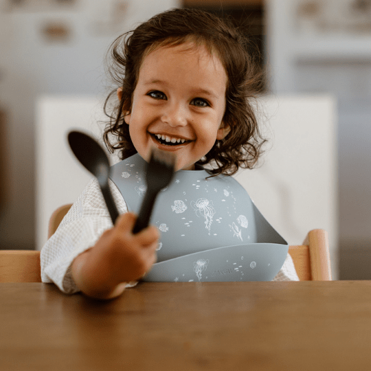 Bavoir en silicone - Océan pour bébé - Pour les mômes