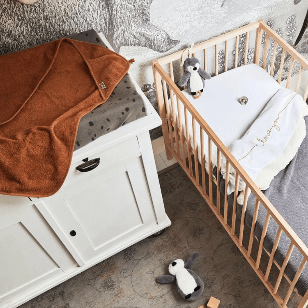 Cape de bain en éponge - Caramel pour bébé - Pour les mômes