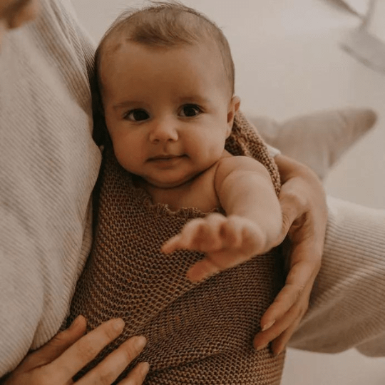 Cocon d'emmaillotage - Noisette pour bébé - Pour les mômes