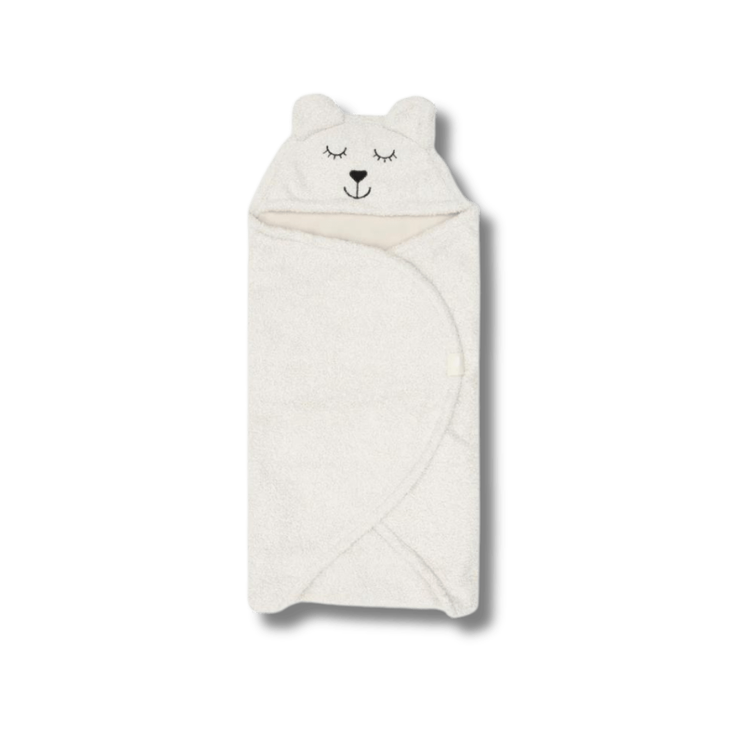 Couverture portefeuille bouclé Bear - Nougat pour bébé - Pour les mômes