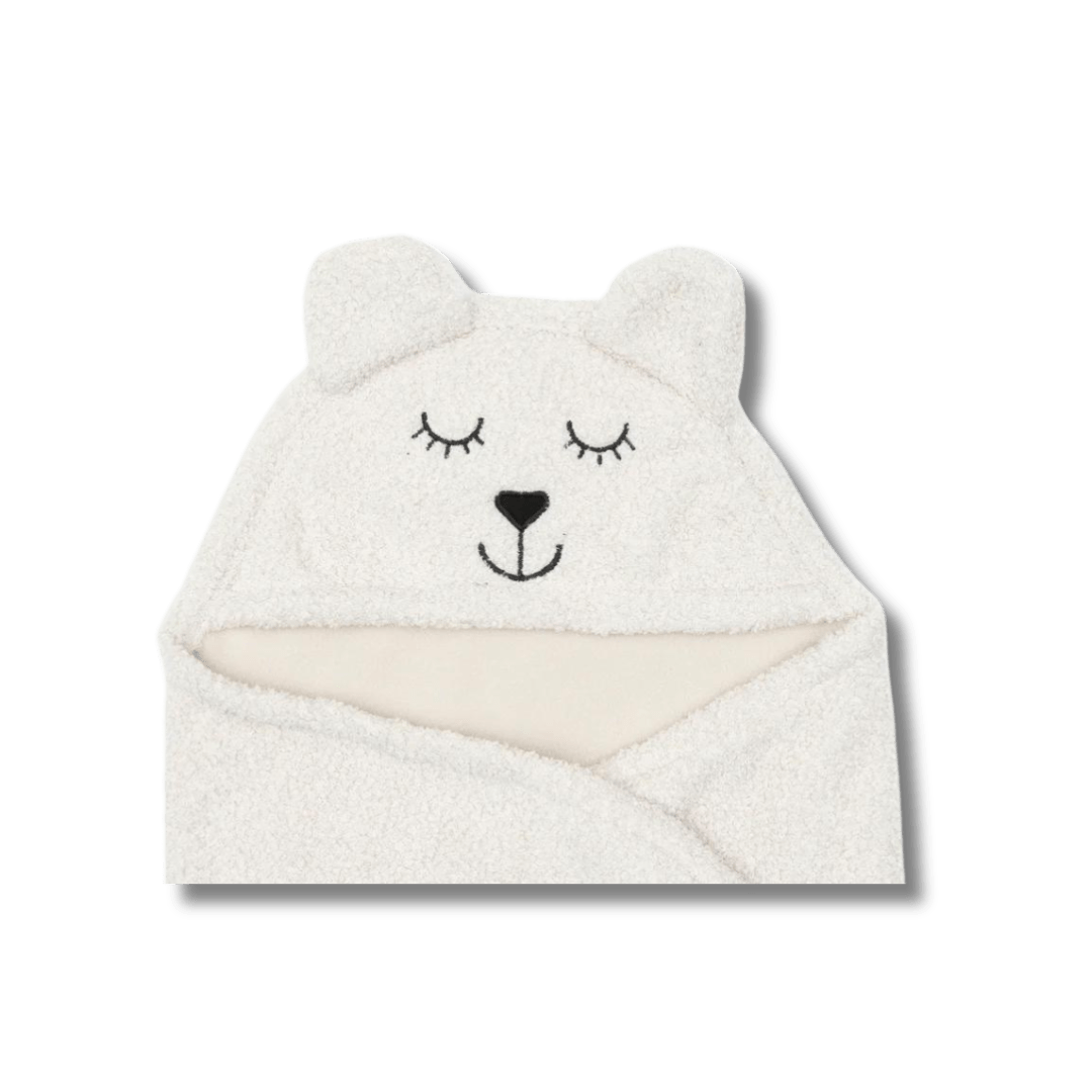 Couverture portefeuille bouclé Bear - Nougat pour bébé - Pour les mômes