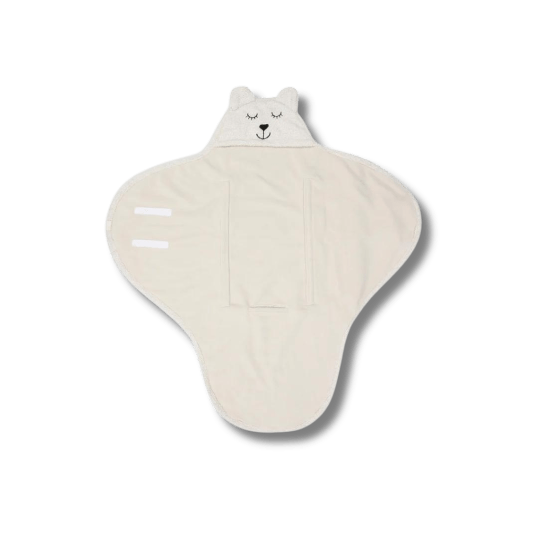 Couverture portefeuille bouclé Bear - Nougat pour bébé - Pour les mômes