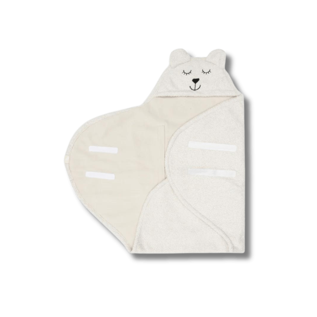 Couverture portefeuille bouclé Bear - Nougat pour bébé - Pour les mômes