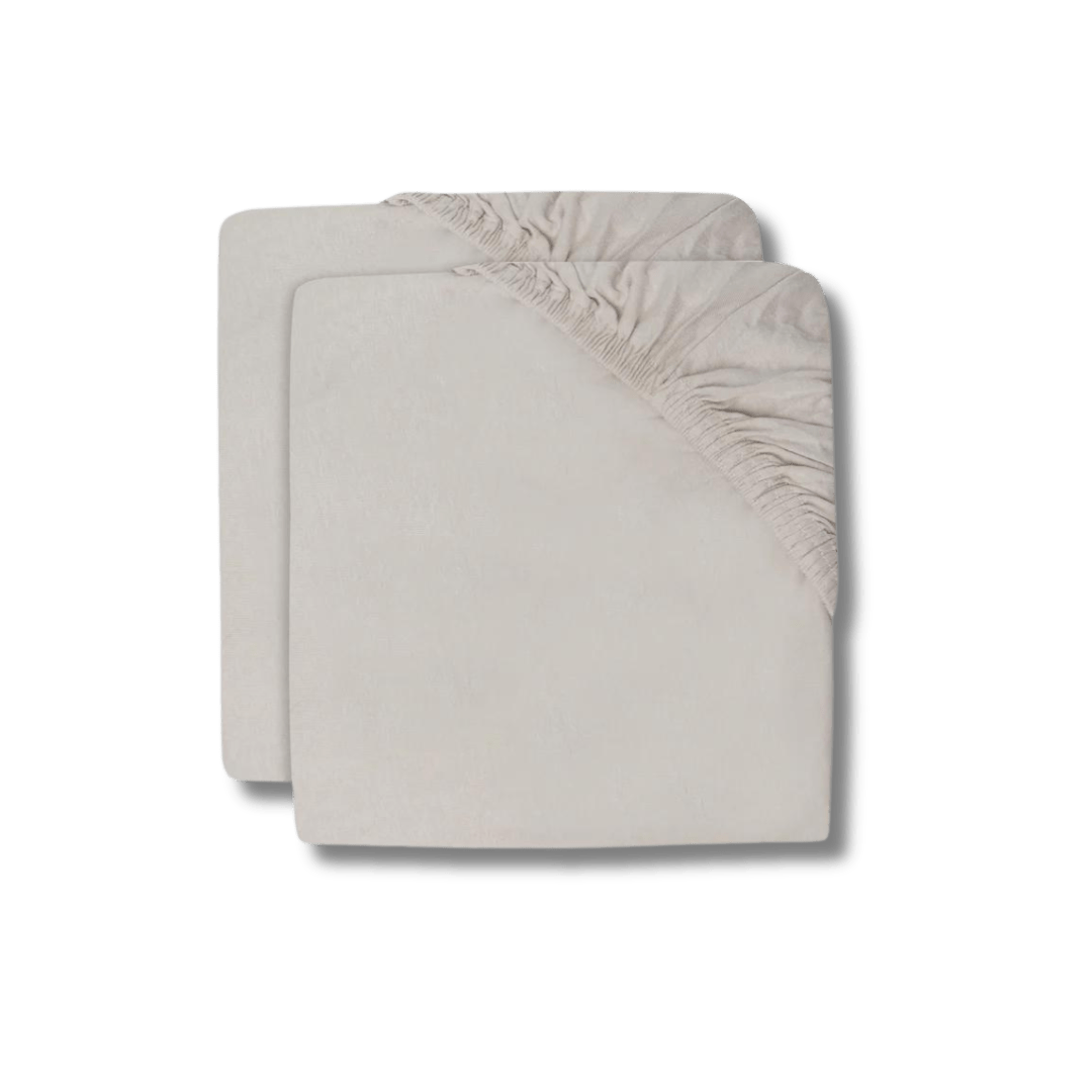 Drap - housse jersey - Nougat (Lot de 2) pour bébé - Pour les mômes