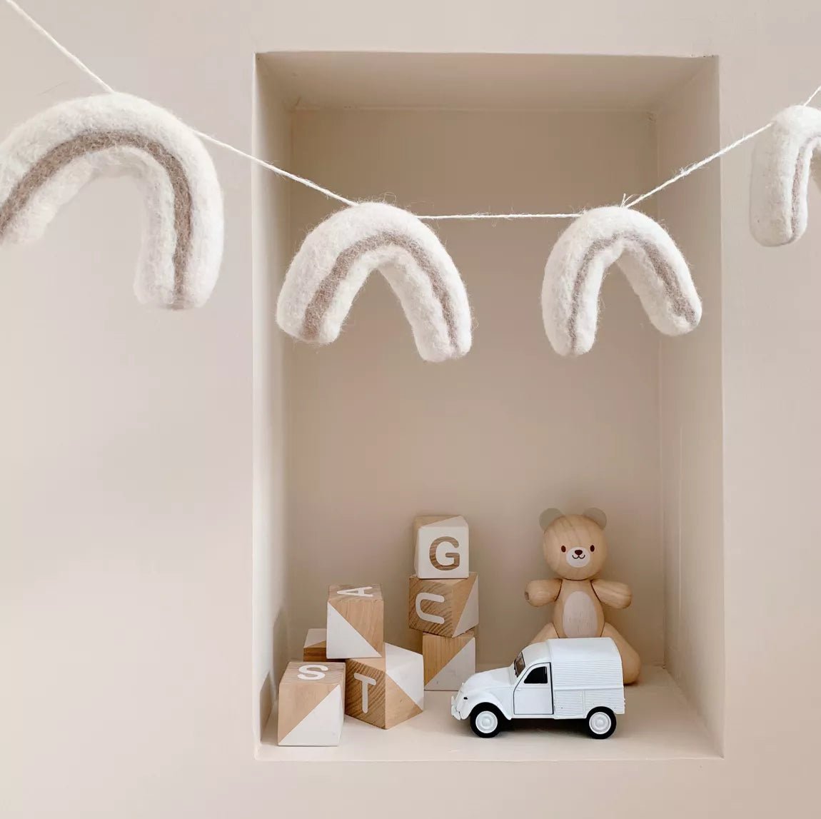 Guirlande Arc - en - ciel pour bébé - Pour les mômes