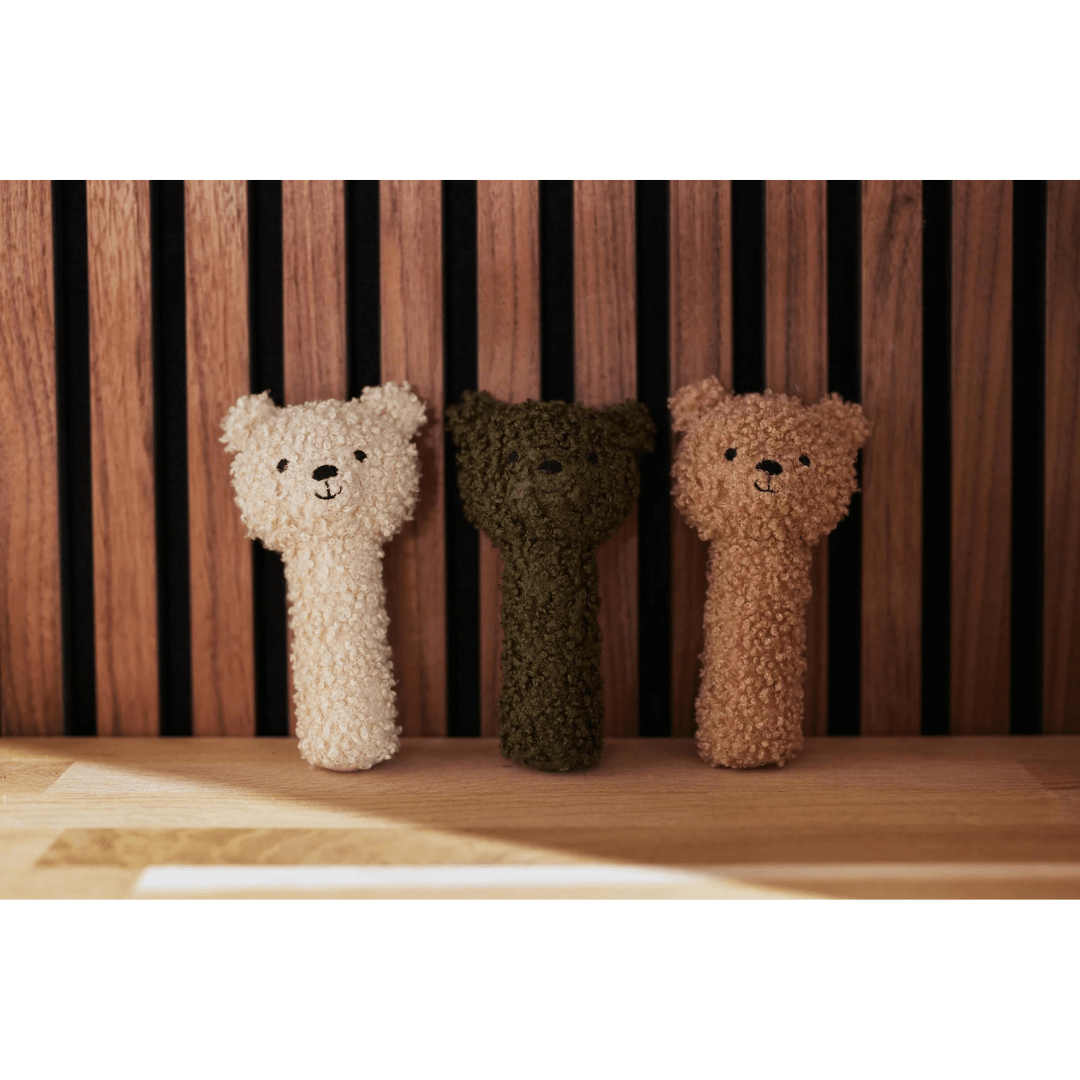 Hochet Teddy Bear - Naturel pour bébé - Pour les mômes