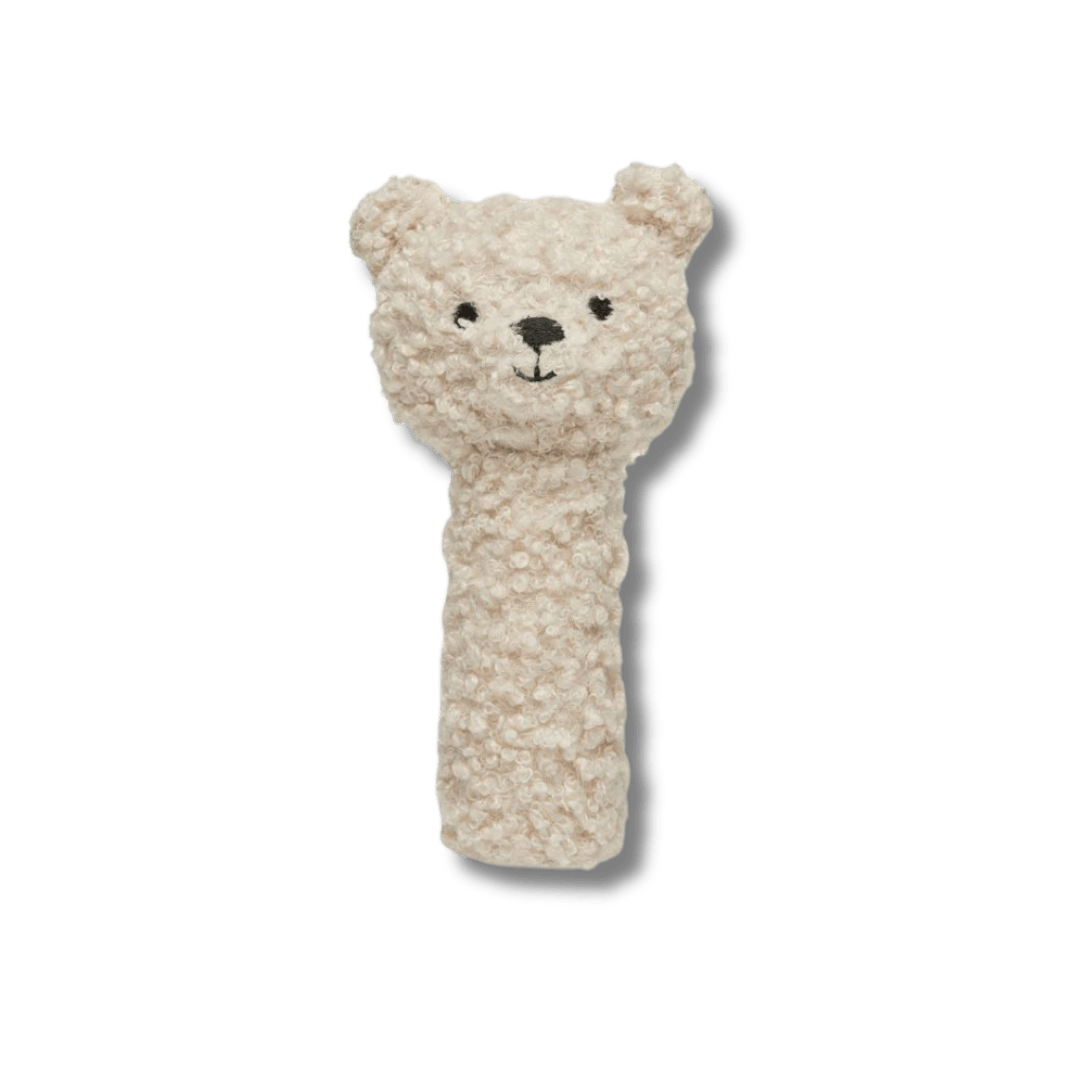 Hochet Teddy Bear - Naturel pour bébé - Pour les mômes