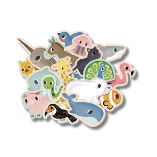 Ma pochette de 100 gommettes - Bébés animaux pour bébé - Pour les mômes