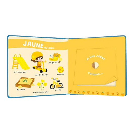Mon livre des odeurs & des couleurs - Ma journée pour bébé - Pour les mômes