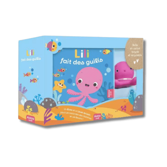Mon premier livre de bain - Lili fait des guilis pour bébé - Pour les mômes
