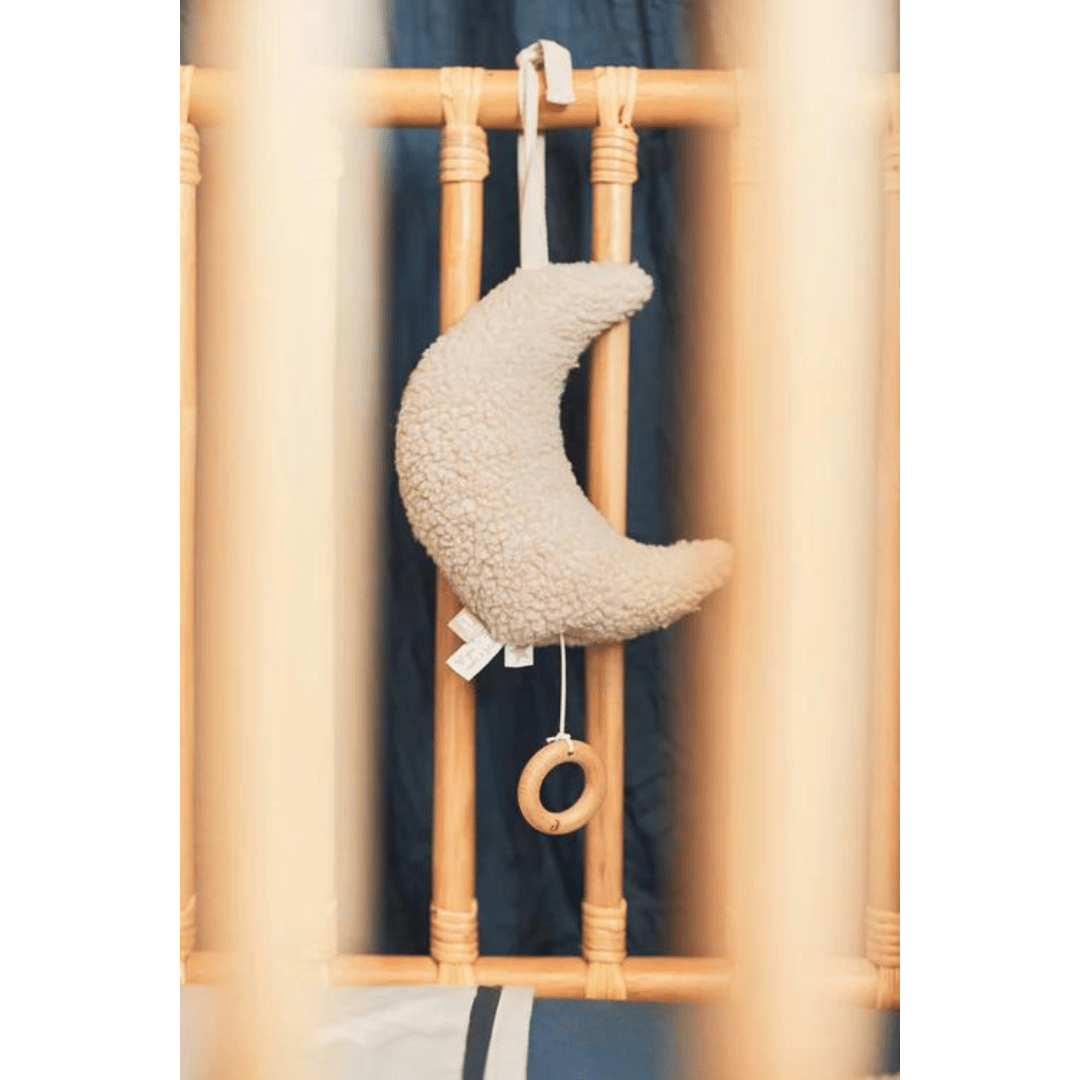 Peluche Musicale Lune - Nougat pour bébé - Pour les mômes