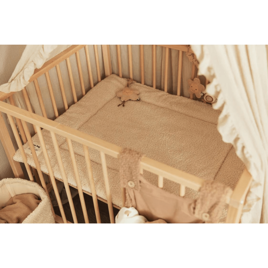 Tapis de parc bouclé - Naturel pour bébé - Pour les mômes