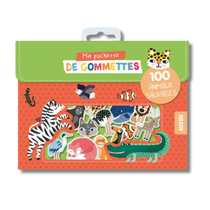 100 gommettes - Les animaux sauvages pour bébé - Pour les mômes