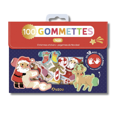 100 Gommettes petites mains - Noël pour bébé - Pour les mômes