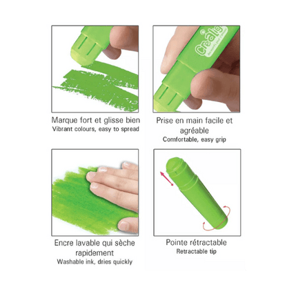 Bâtons de gouache pour bébé - Pour les mômes