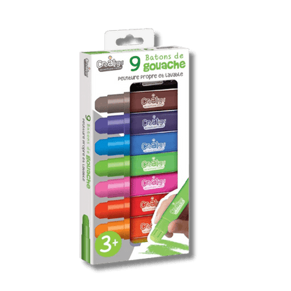 Bâtons de gouache pour bébé - Pour les mômes