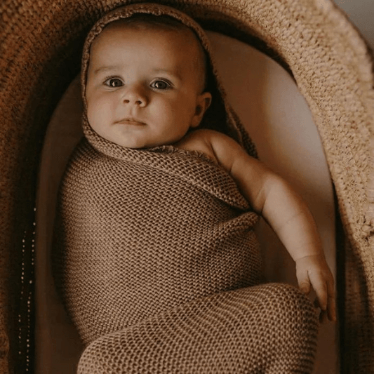 Cocon d'emmaillotage - Noisette pour bébé - Pour les mômes