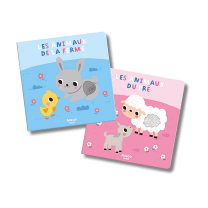 Coffret à toucher - Les animaux de la ferme pour bébé - Pour les mômes