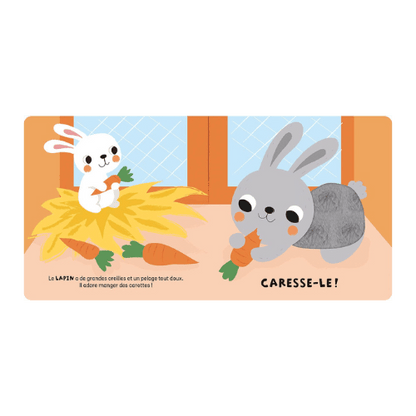 Coffret à toucher - Les animaux de la ferme pour bébé - Pour les mômes