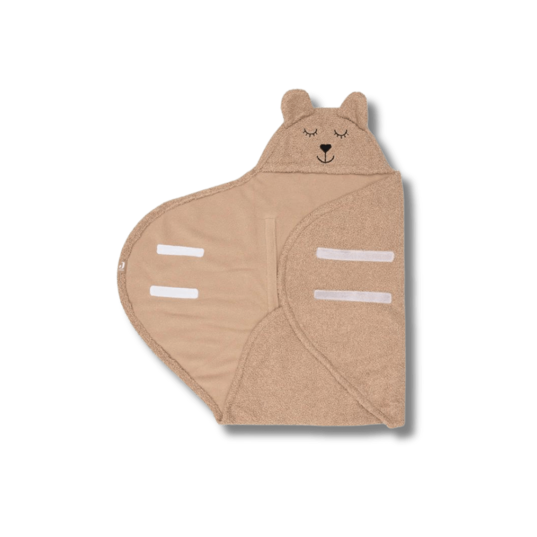 Couverture portefeuille bouclé Bear - Biscuit pour bébé - Pour les mômes