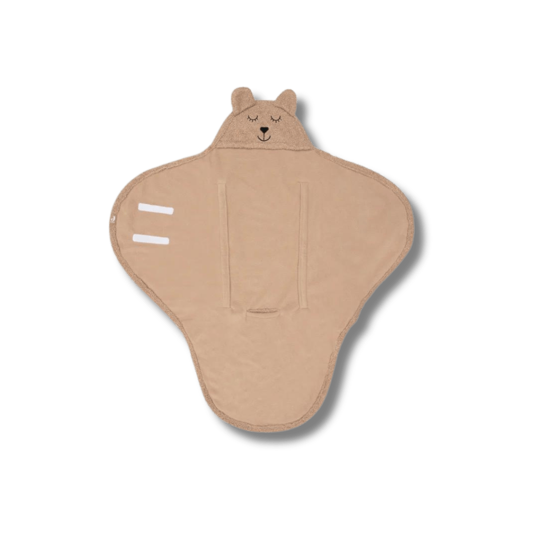 Couverture portefeuille bouclé Bear - Biscuit pour bébé - Pour les mômes