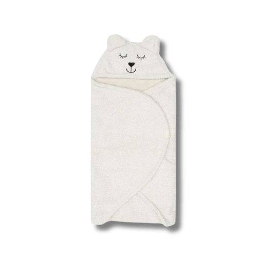 Couverture portefeuille bouclé Bear - Nougat pour bébé - Pour les mômes