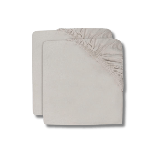 Drap - housse jersey - Nougat (Lot de 2) pour bébé - Pour les mômes