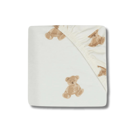 Drap - housse jersey - Teddy Bear pour bébé - Pour les mômes