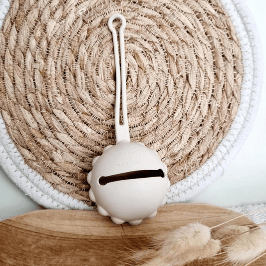Étui à sucette - Beige pour bébé - Pour les mômes