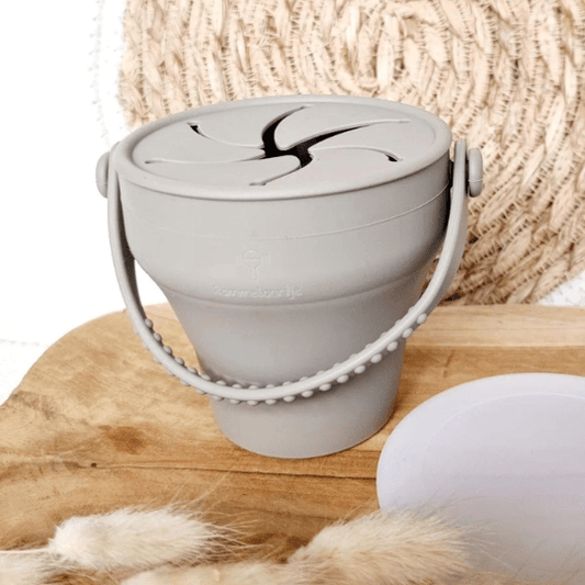 Gobelet à collation pliable - Sauge pour bébé - Pour les mômes