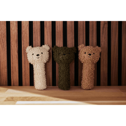 Hochet Teddy Bear - Naturel pour bébé - Pour les mômes