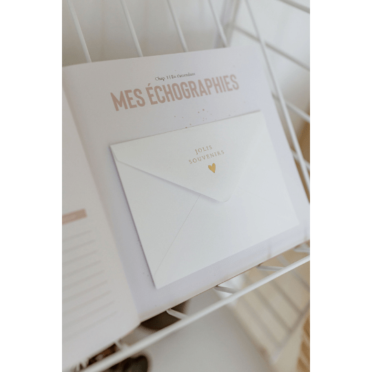 Livre de naissance "Céleste" - Minéral pour bébé - Pour les mômes