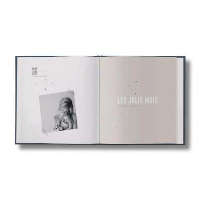 Livre de naissance "Céleste" - Minéral pour bébé - Pour les mômes