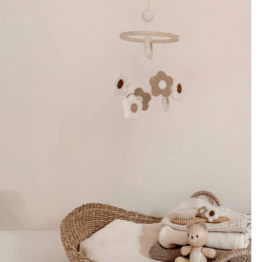 Mobile décoratif - Fleurs pour bébé - Pour les mômes