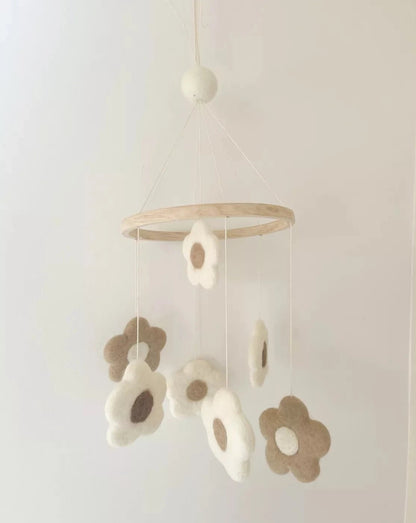 Mobile décoratif - Fleurs pour bébé - Pour les mômes