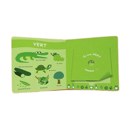 Mon livre des odeurs & des couleurs - Les fruits pour bébé - Pour les mômes