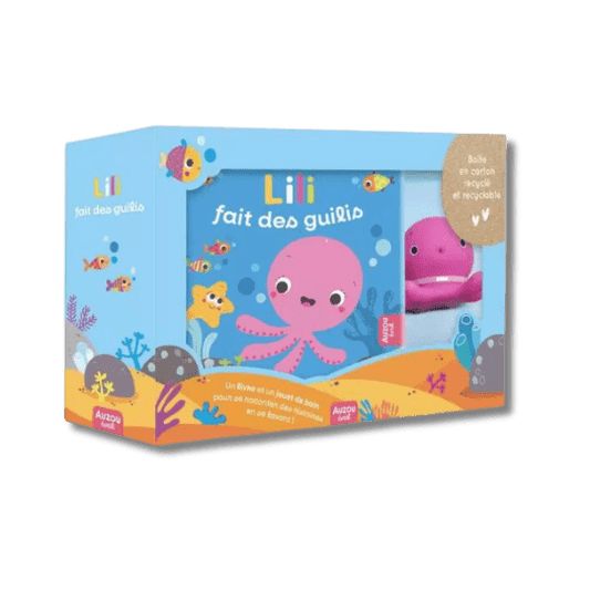 Mon premier livre de bain - Lili fait des guilis pour bébé - Pour les mômes