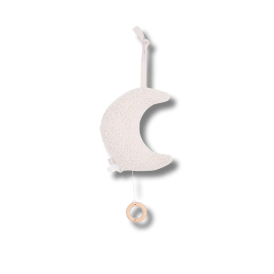 Peluche Musicale Lune - Nougat pour bébé - Pour les mômes