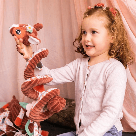 Spirale d'activités - Mélimélos la biche pour bébé - Pour les mômes