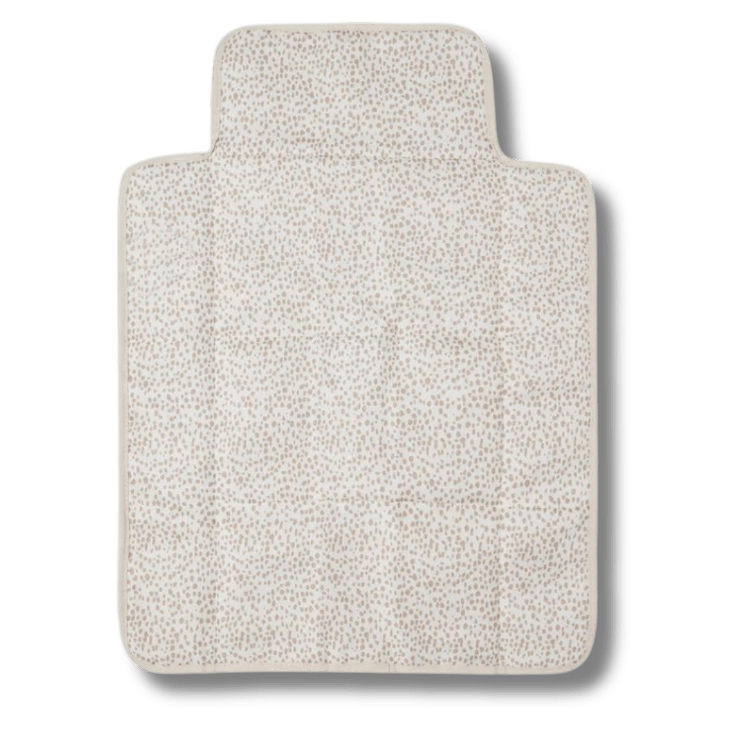 Tapis à langer nomade bouclé - Naturel pour bébé - Pour les mômes