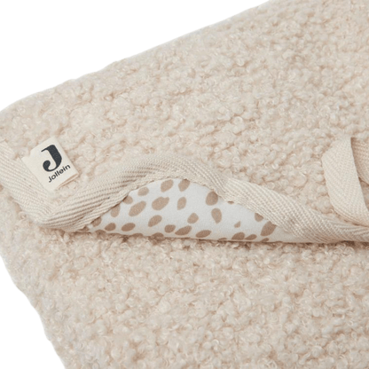 Tapis à langer nomade bouclé - Naturel pour bébé - Pour les mômes