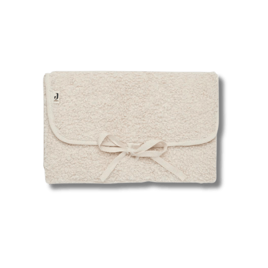 Tapis à langer nomade bouclé - Naturel pour bébé - Pour les mômes