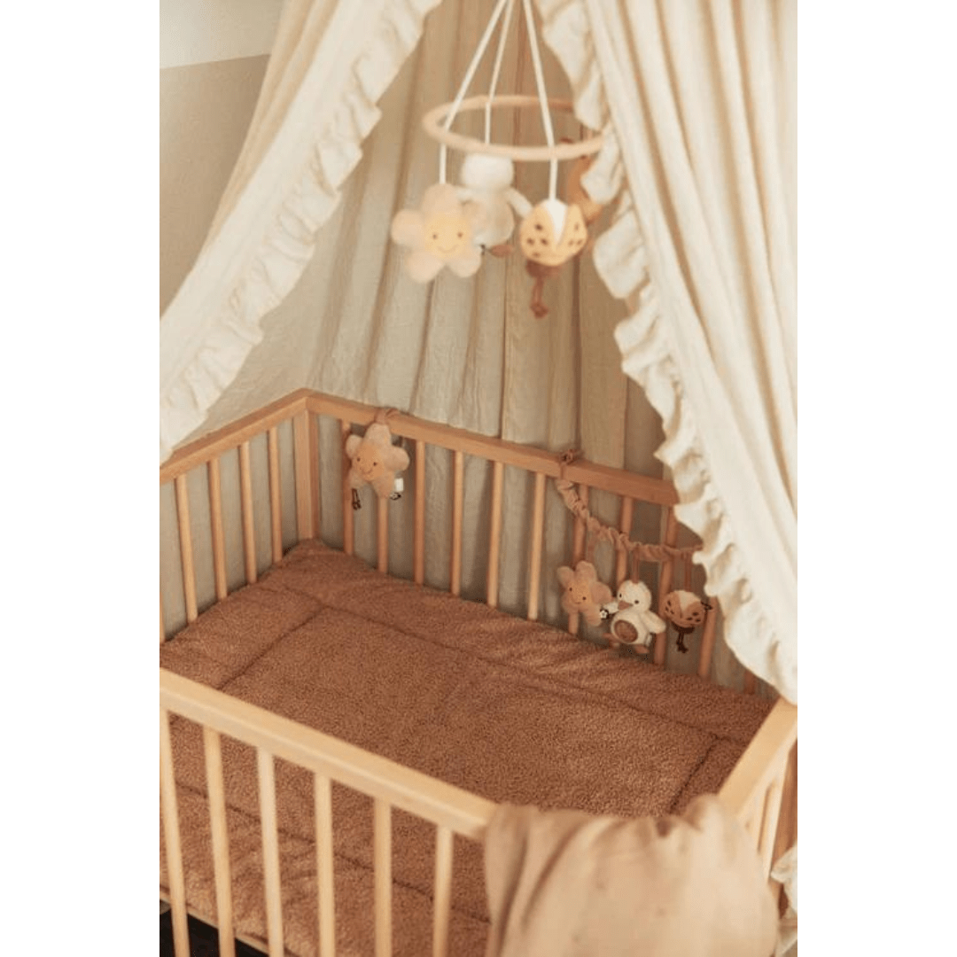 Tapis de parc bouclé - Biscuit pour bébé - Pour les mômes