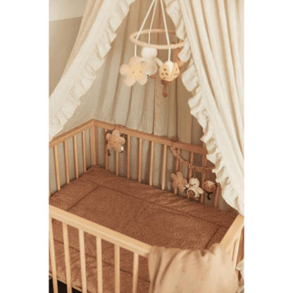 Tapis de parc bouclé - Biscuit pour bébé - Pour les mômes